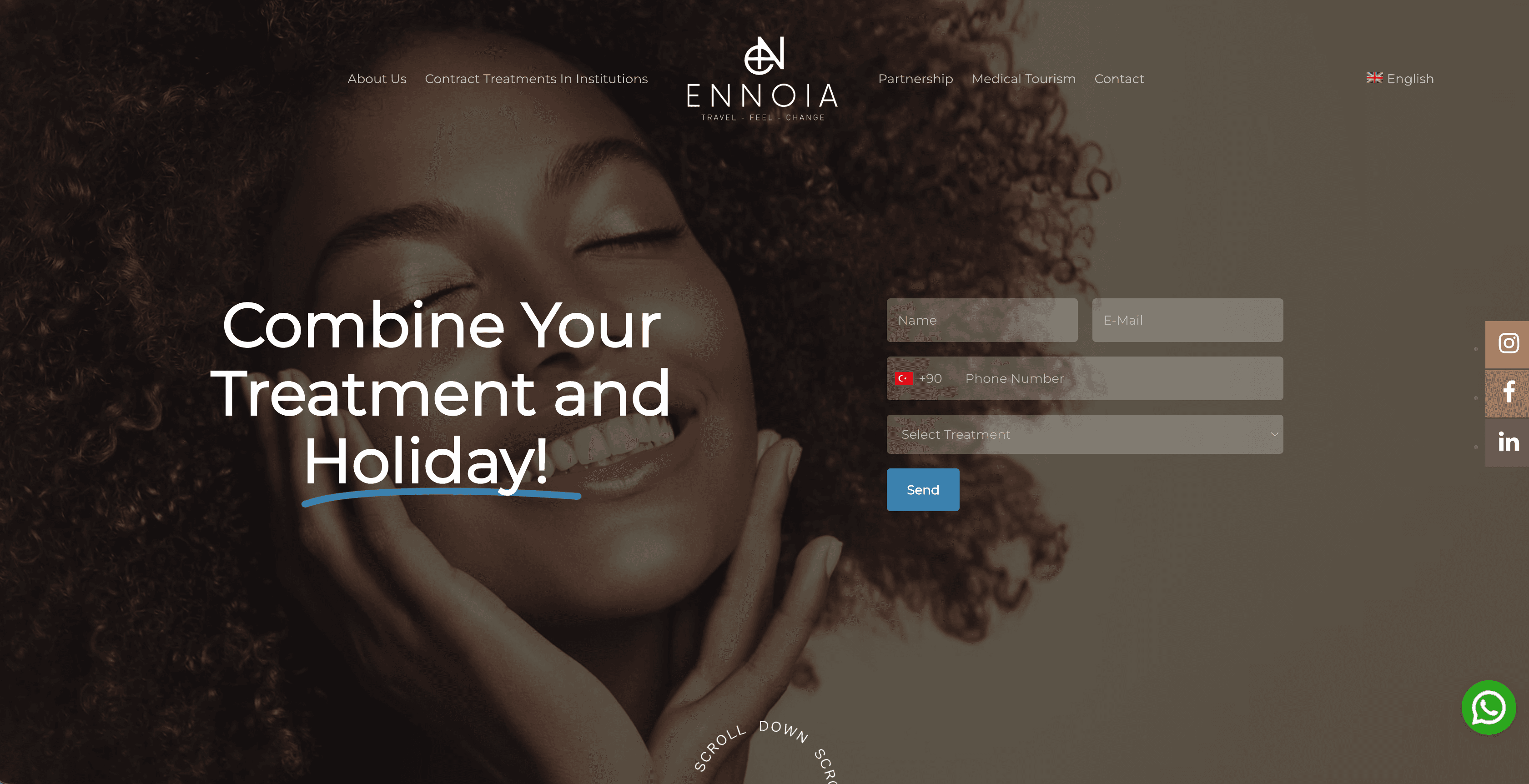 Sağlık Turizmi Web Sitesi — Ennoia Health