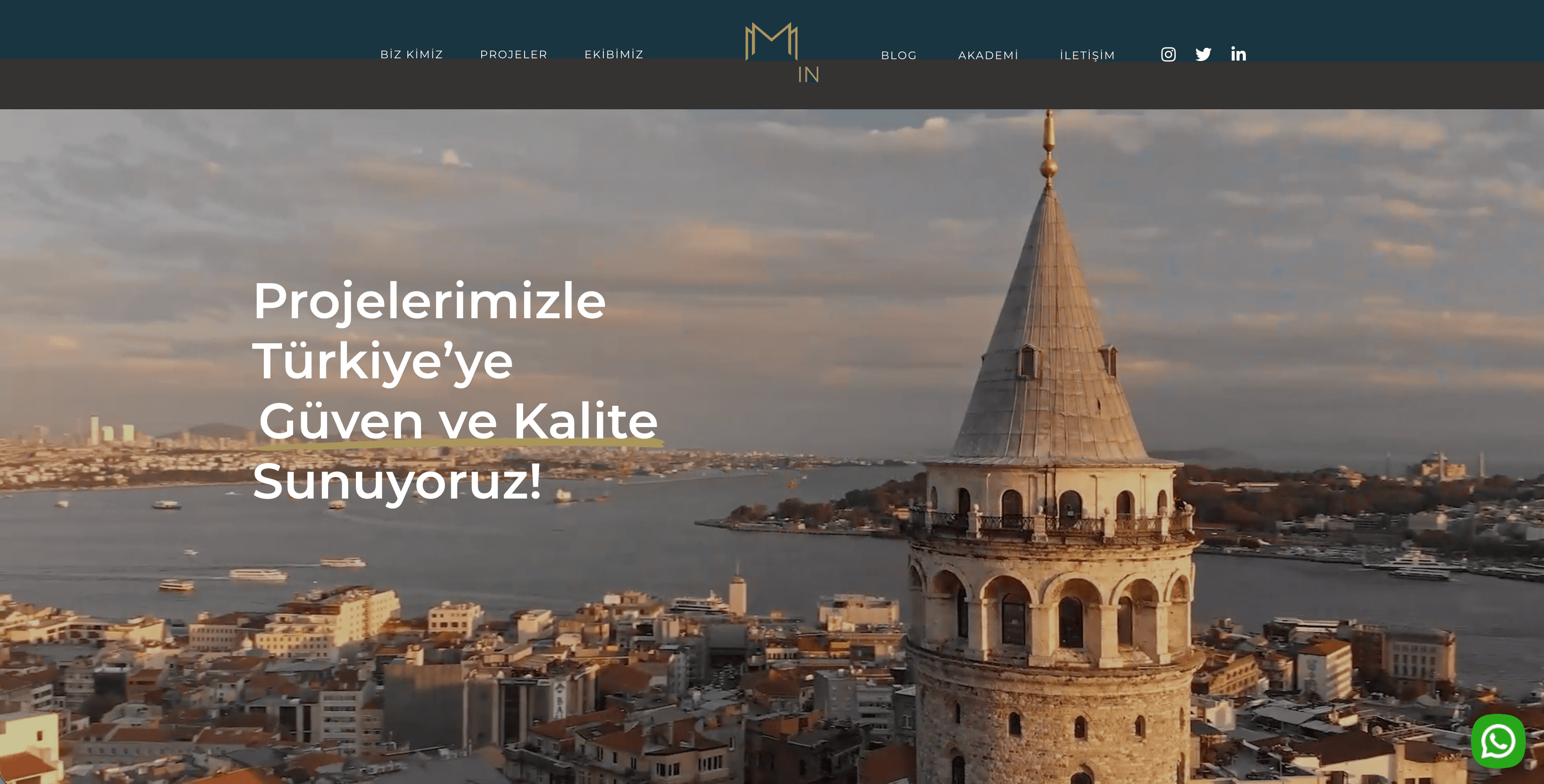 Kurumsal Grup Web Sitesi — Made In Grup