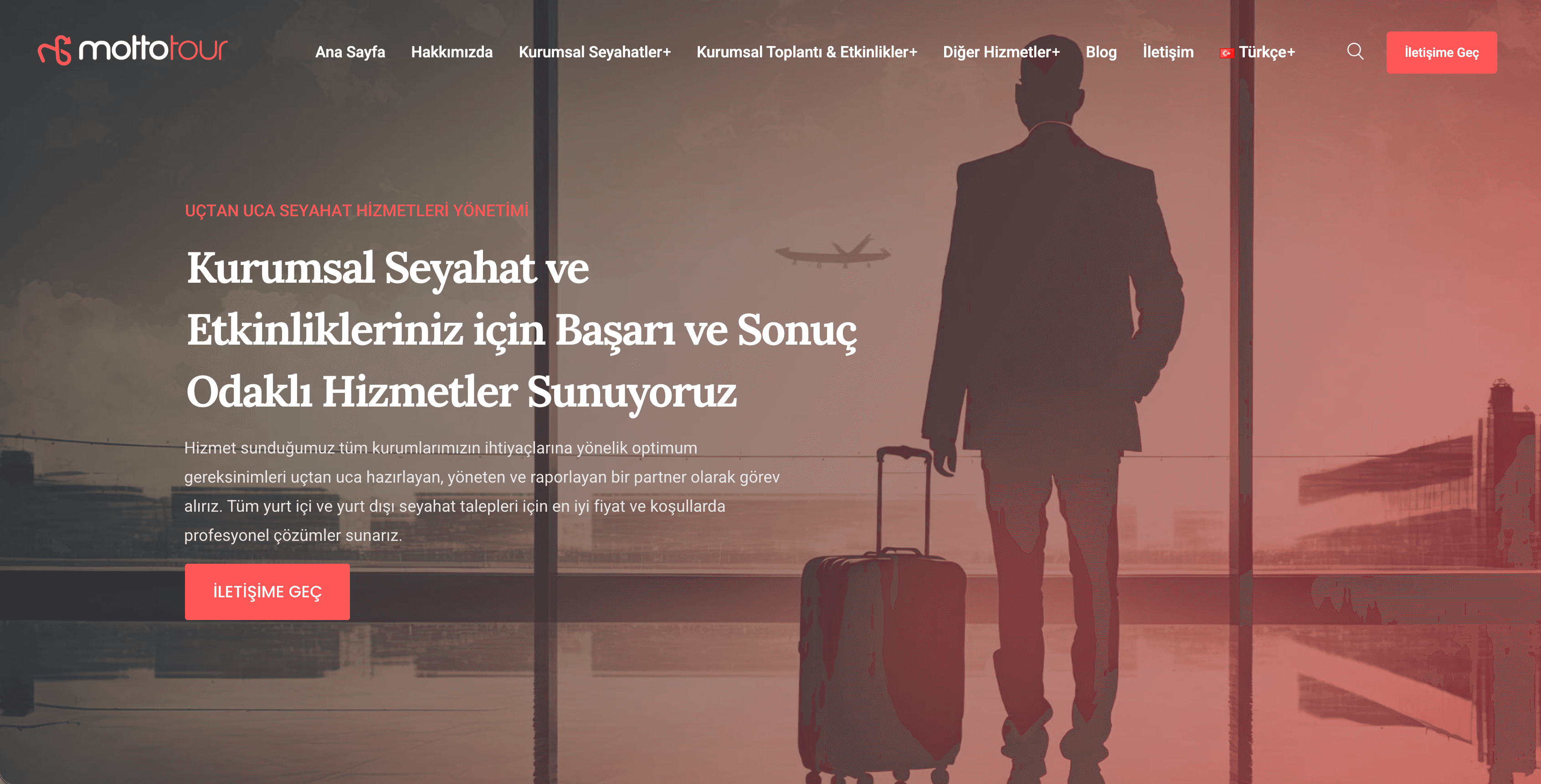 Turizm Web Sitesi — Motto Tour