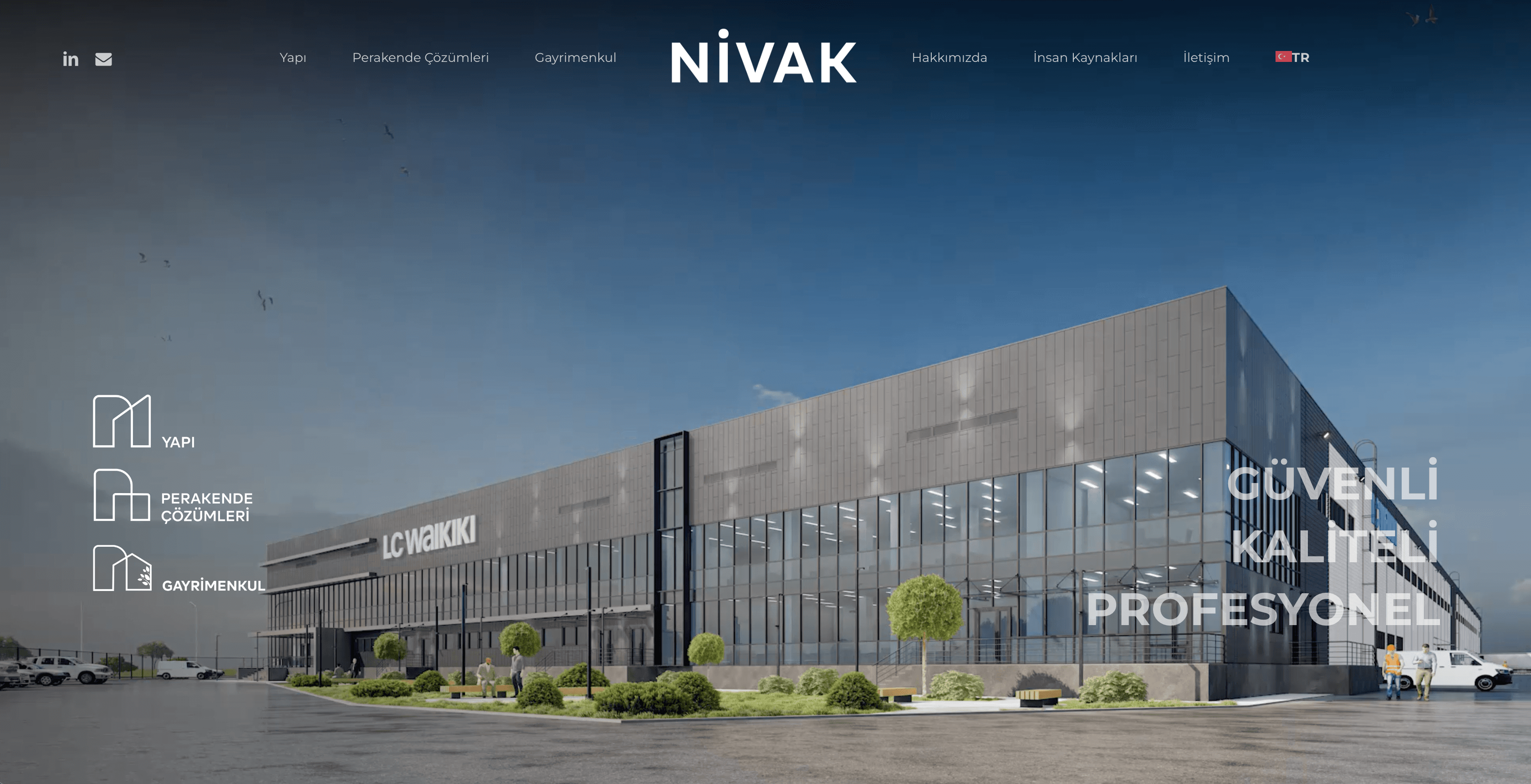Kurumsal Grup Web Sitesi — Nivak Group