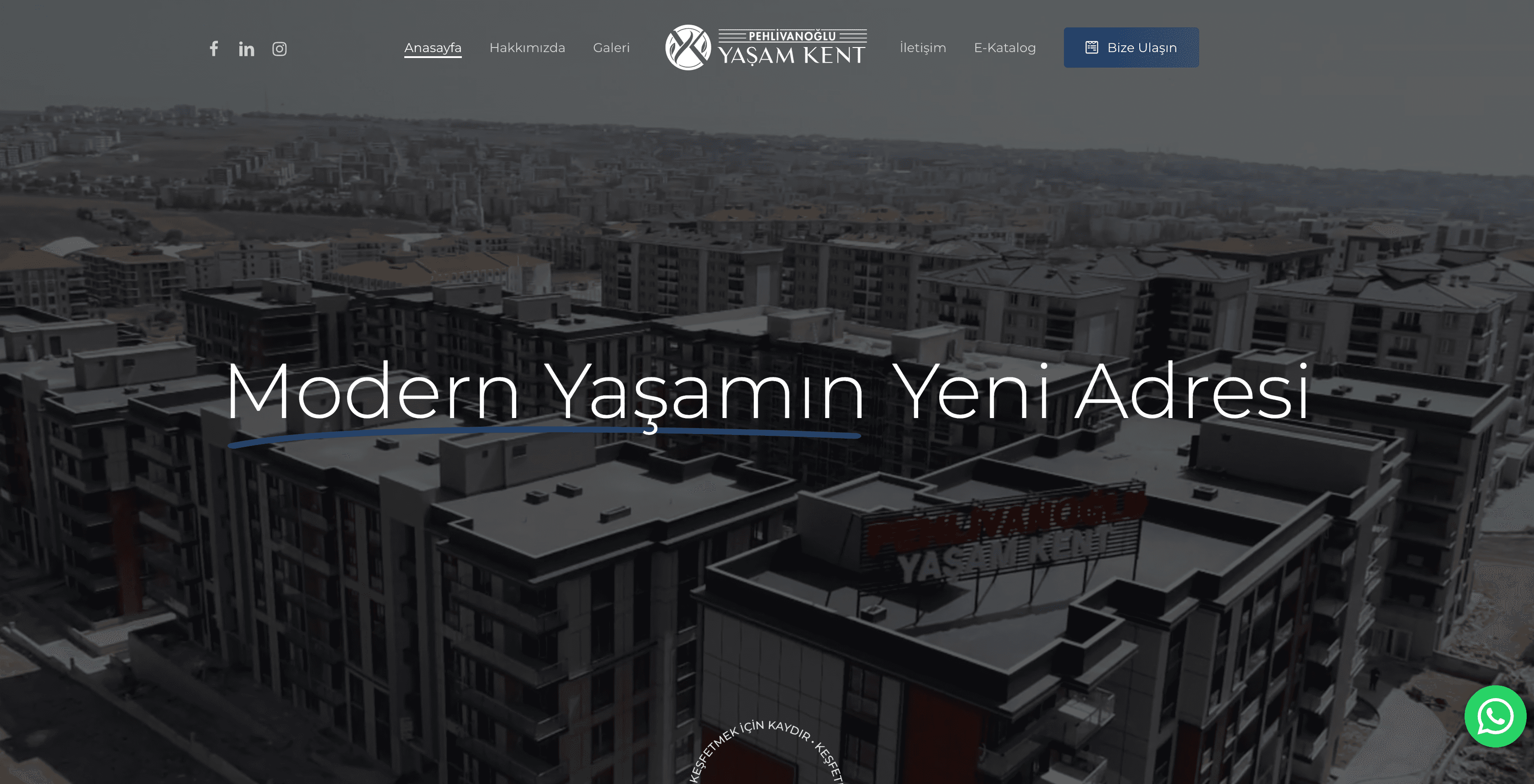 Konut Projesi Web Sitesi — Pehlivanoğlu Yaşamkent