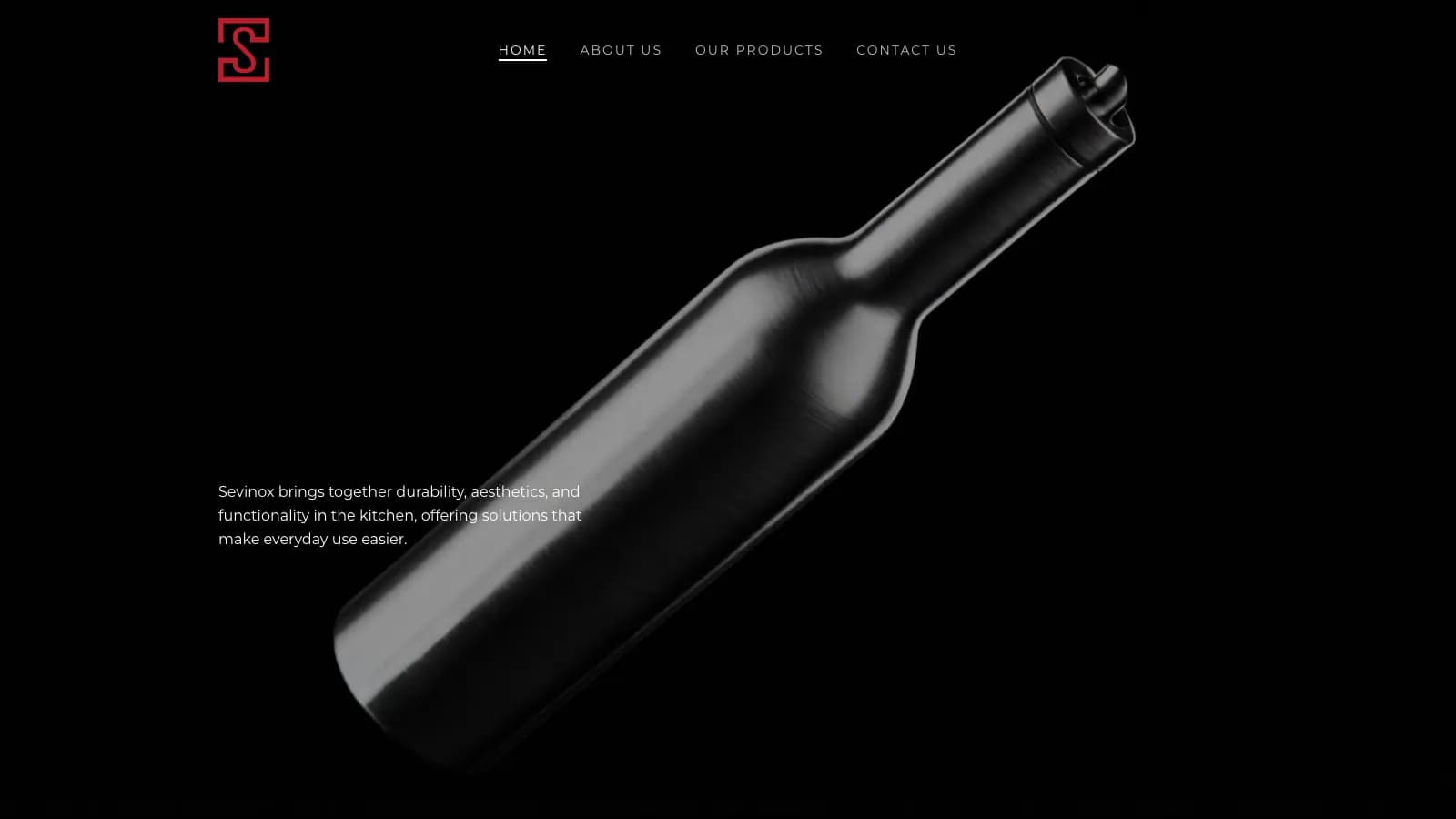 Endüstriyel Kurumsal Web Sitesi — Sevinoks