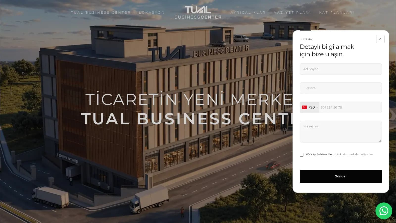 Gayrimenkul Projesi — Tual Business Center