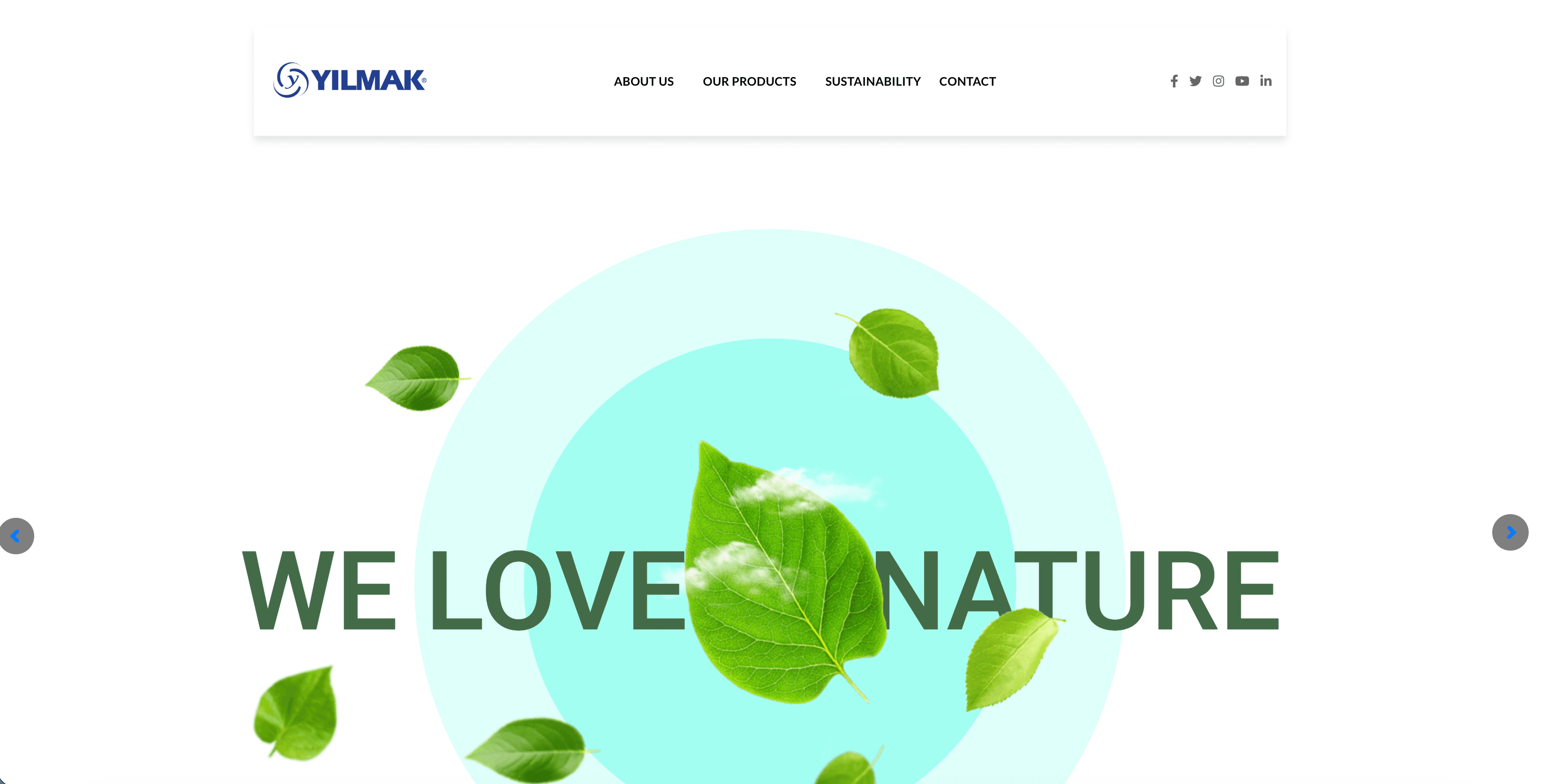 Endüstriyel Kurumsal Web Sitesi — Yılmak
